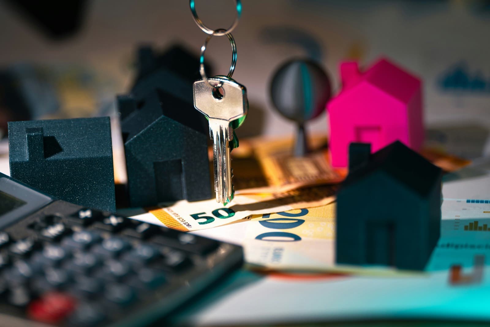 Set of house keys being handed over (illustrative photo)